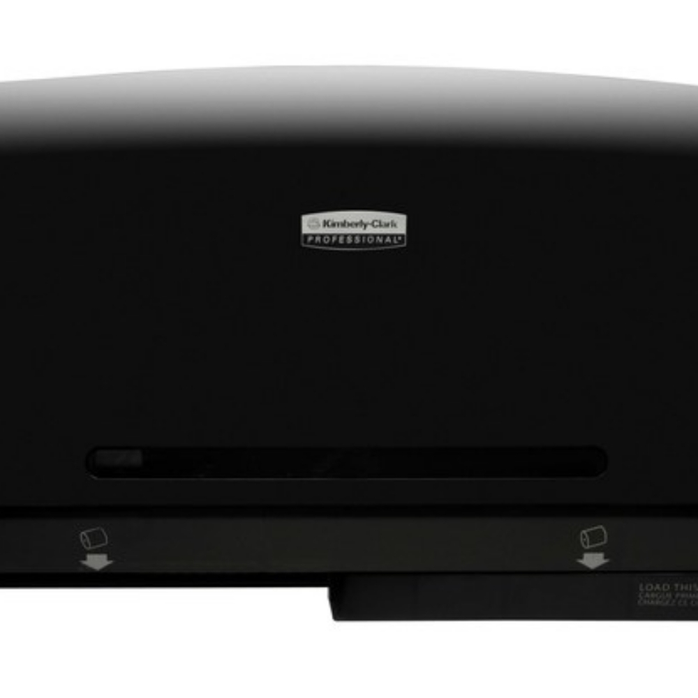 Kimberly-Clark 39731 Bathroom Tissue Dispenser - Black - 20.25 in